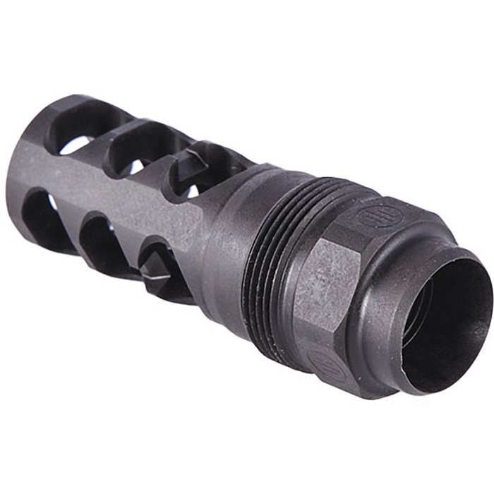 PRIMARY WEAPONS FRC TAPERED 3-PORT 223 CALIBER 1/2"-28 THREADS COMPENSATOR - View 2