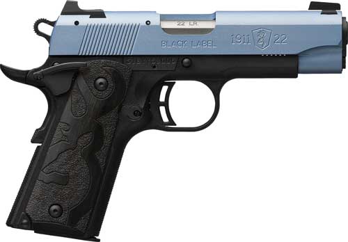 Browning 1911-22 Black Label Polar Blue Compact .22 LR - View 2