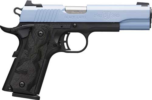 Browning 1911-380 Black Label Polar Blue Full Size .380 ACP Pistol - View 2