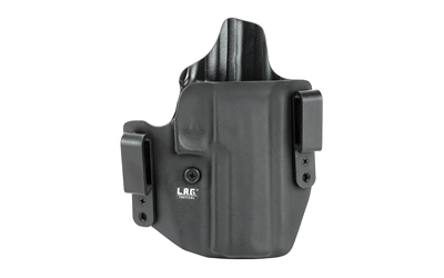 L.A.G. Tactical 2078 Defender Holster SIG P320 Full Size 9/40 Kydex Black - View 2