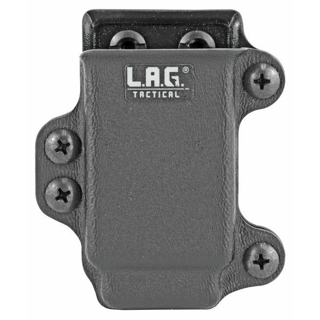 L.A.G. Tactical 34003 Single Pistol Mag Carrier Kydex Black 45ACP - View 2