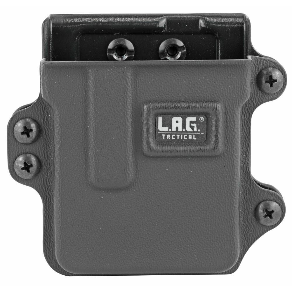 L.A.G. Tactical 35000 Rifle Mag Carrier AR-15/.223 Kydex Black Finish - View 2