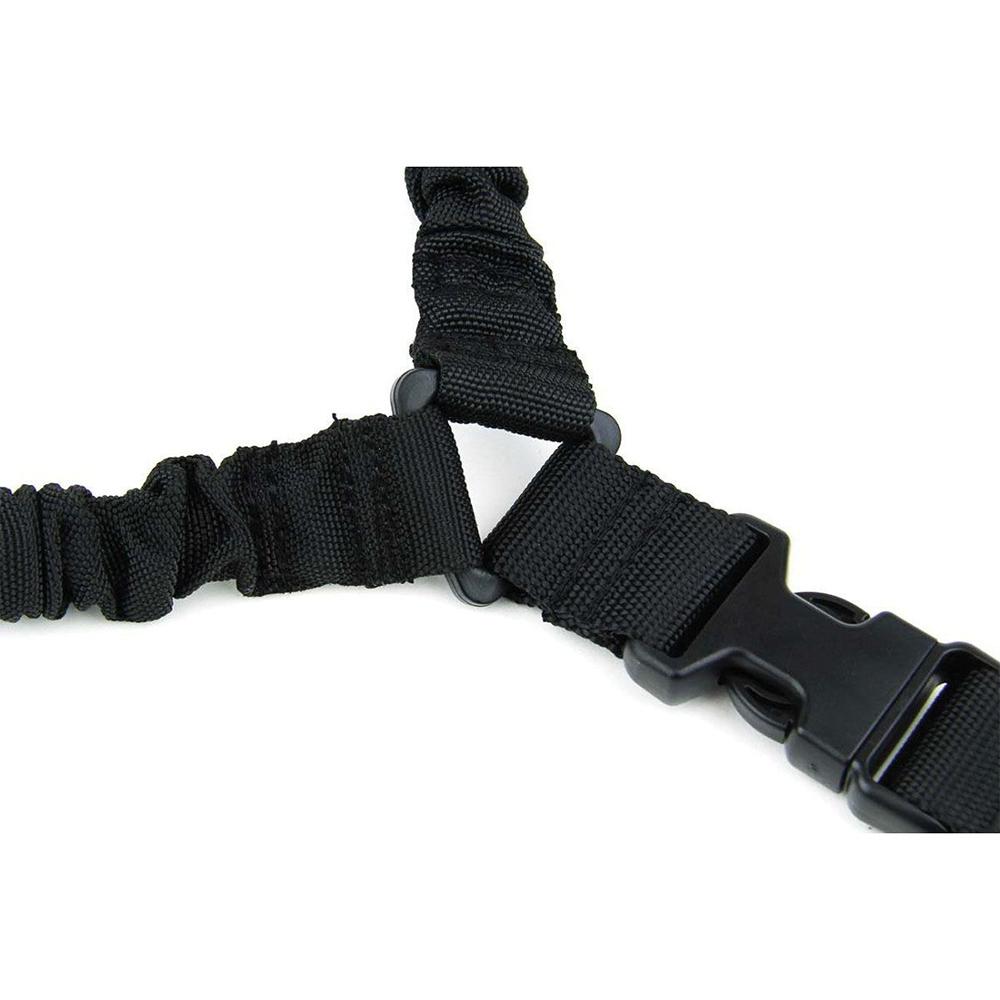 TacFire SL002B One Point Sling 30"-40" Adjustable Black Nylon Bungee - View 2
