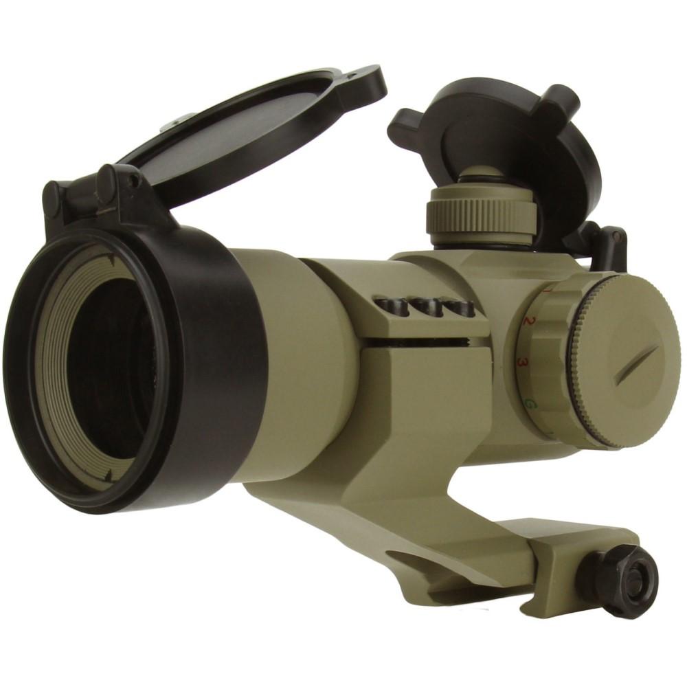 TacFire RD004T 1x30 Red/Green Dot Sight Tan 2 MOA Dual Illuminated - View 2