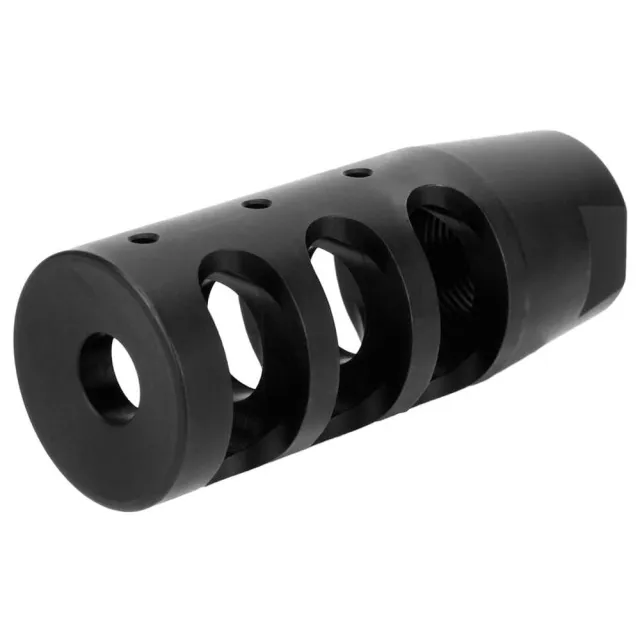 TacFire MZ1002N Compact Compensator 1/2"-28 TPI Black Nitride Steel - View 2