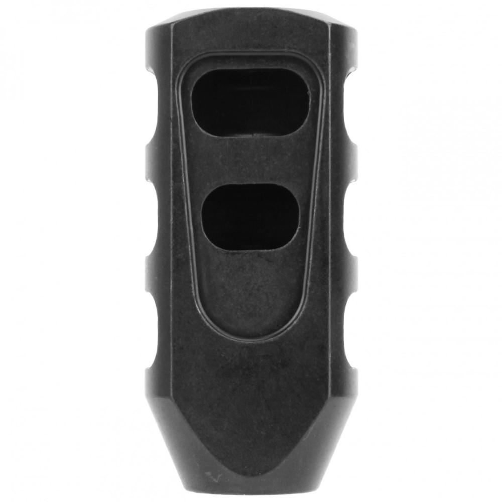 TacFire MZ1009N Tanker Muzzle Brake 1/2"-28 tpi Black Oxide Steel 5.56mm - View 2