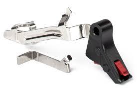 ZEV Technologies FFT-PRO-BAR-SM-B-R Flat Face Trigger Kit Glock Gen 1-4 - View 2