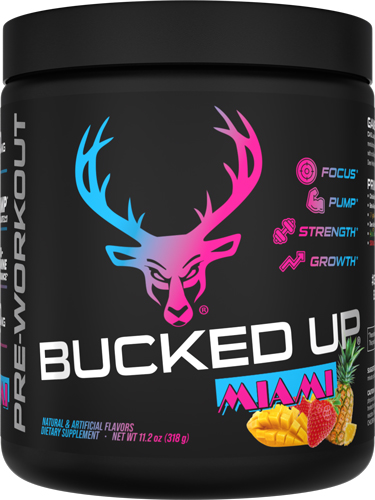 Bucked Up Pre-Workout Miami 30 Serving Tub - View 2