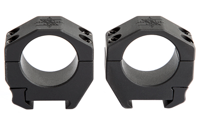 Seekins 0010620010 Scope Rings 30mm Medium Matte Black 7075-T6 Aluminum - View 2