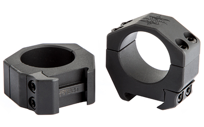 Seekins 0010620010 Scope Rings 30mm Medium Matte Black 7075-T6 Aluminum - View 3