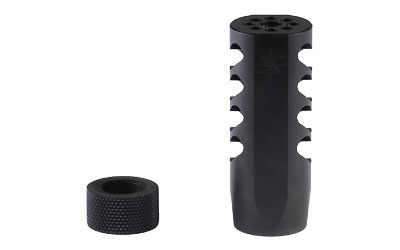 Seekins 0011510039 ATC Muzzle Brake 416R Steel 5/8"-24 TPI Black - View 4