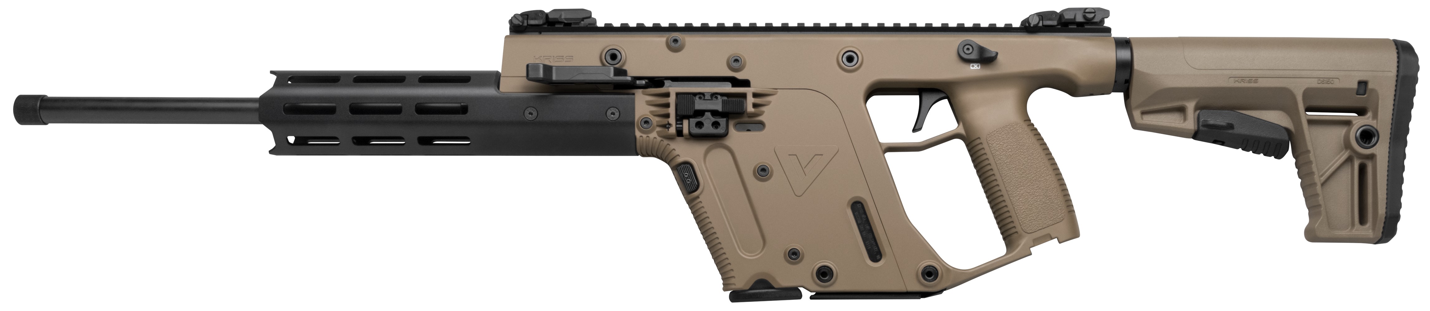 Kriss Vector 22 CRB .22LR Semi-Auto Rifle FDE - View 2