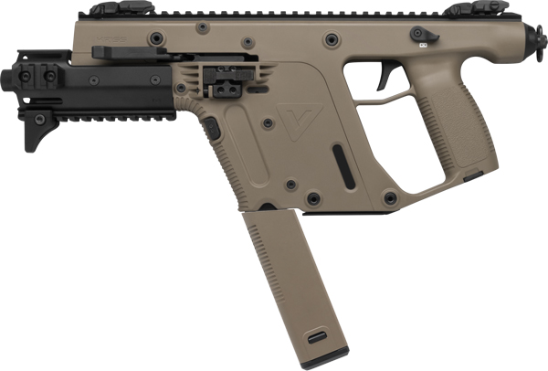 Kriss USA Vector SDP Enhanced 9mm 6.5" Threaded Barrel FDE - View 2