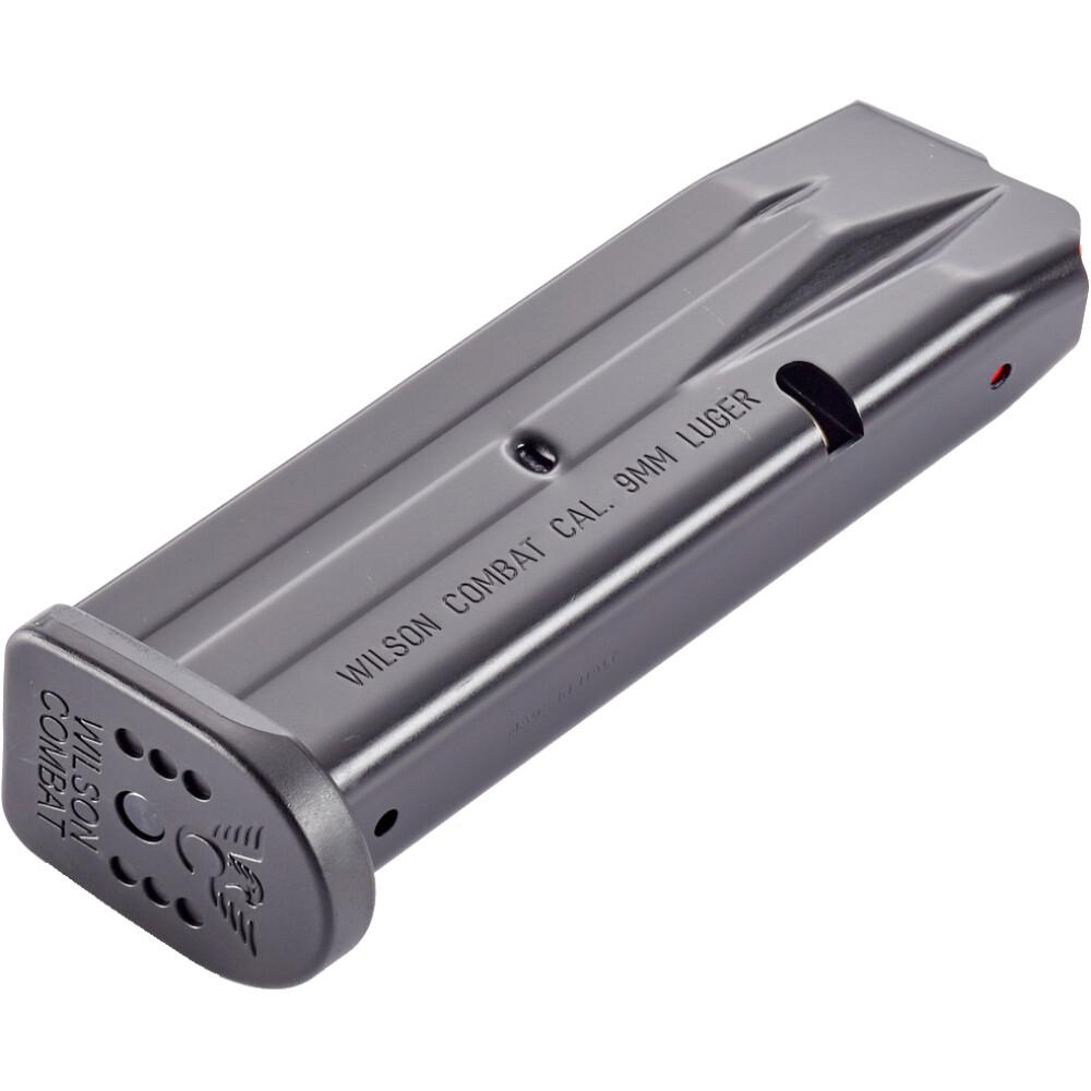 Wilson Combat EDC X9 10-Round 9mm Detachable Magazine, Black Steel, Anti-Friction Coating, Made in Italy - View 2