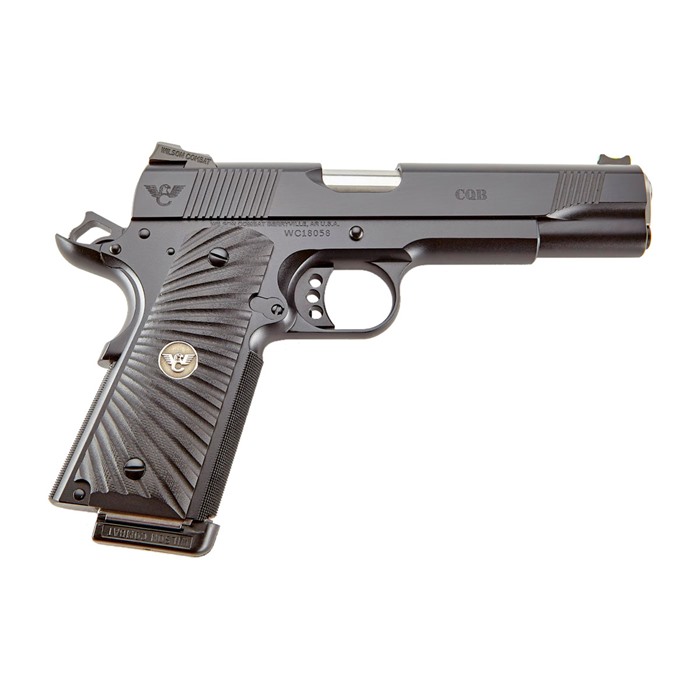 Wilson CQB-FS-45 Full-Size 5" Black Armor-Tuff 45ACP 8rd - View 2