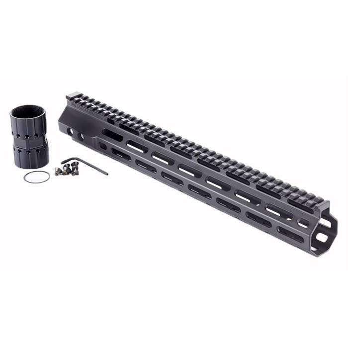 Wilson Combat TRMLOKAR1014 AR-10 M-Lok Handguard 14.6" Aluminum Black - View 2
