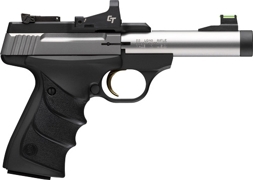 Browning 051595490 Buck Mark Micro Bull SR 22LR 4" Red Dot Threaded Barrel - View 2