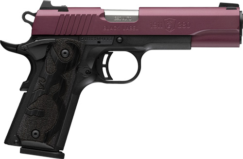 2024 SHOT Show 1911-Style 380 ACP Pistol: Lightweight, Cerakote, 8-Rd Mag, Wood Grips - View 2