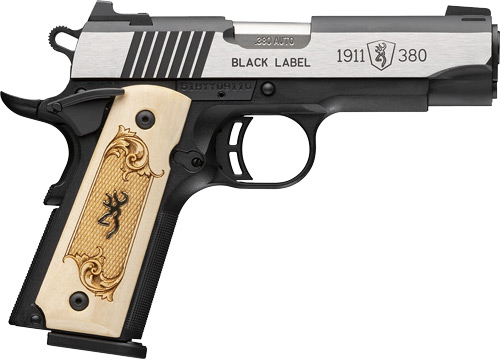 Browning 051999492 1911-380 Black Label Medallion .380 ACP 3.63" 8+1 - View 2