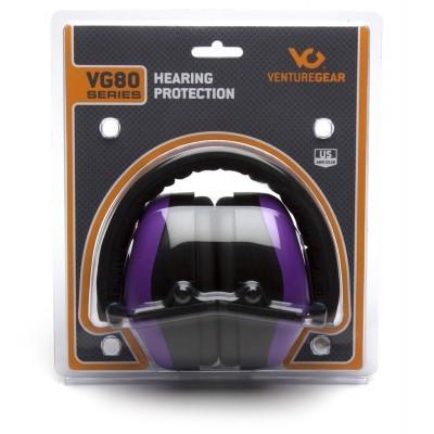 Pyramex VGPM8065C Venture Gear V80 Earmuff 26 dB Orange/Black - View 2