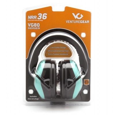 VENTURE GEAR VG80 Series NRR 26dB Teal Clamshell Pack Earmuff (VGPM8063C) - View 2