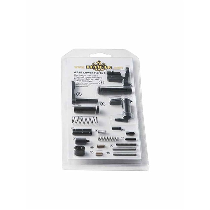 Luth-AR Builder Lower Parts Kit, Black, 308 AR Platform Rifle, LRPK-BLDR-308 - View 2