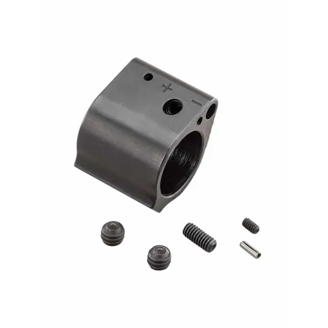 Luth-AR GB-750-A Adjustable Gas Block .750" 4140 Steel Black Nitride - View 2