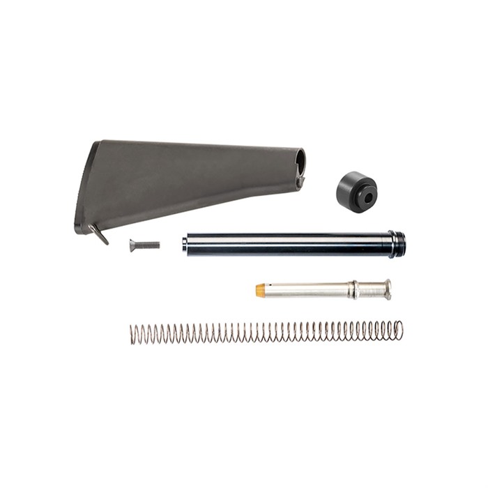 Luth-AR BS-A2K AR-15 A2 Mil-Spec Buttstock Kit Black, 14.6 oz, USA Made - View 2