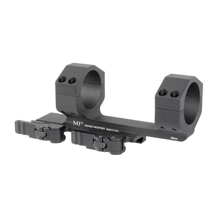 Midwest Industries MI-QD35SM 35mm QD Scope Mount, Black, 1.50" Offset - View 2