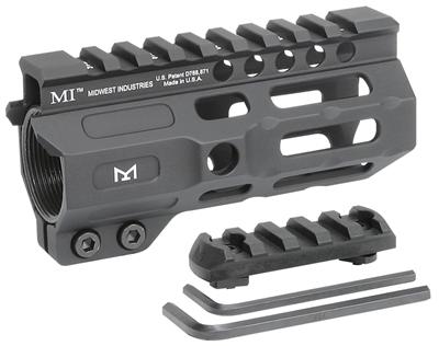 Midwest Industries MICRM45 AR-15 4.5" M-LOK Handguard Black Anodized - View 2