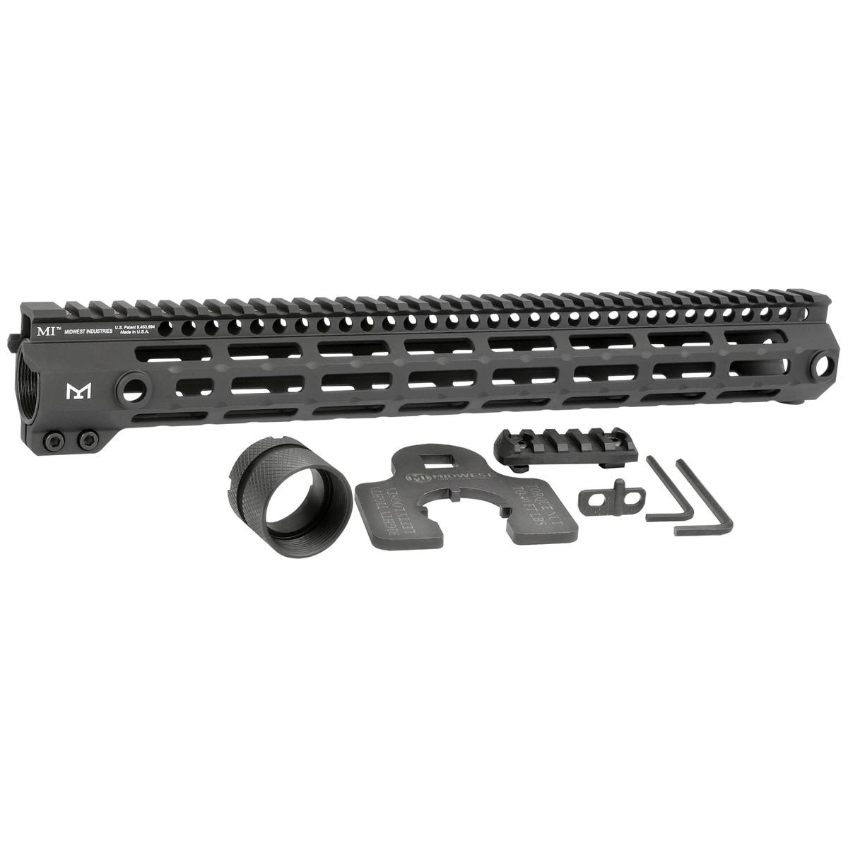 Midwest Industries MI-G4M AR-15 Handguard 15in M-LOK Black - View 2