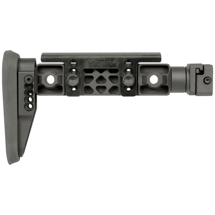 Midwest Industries MI-ALPHA-FBS Fixed Beam Stock, 1913 Rail, Matte Black - View 2