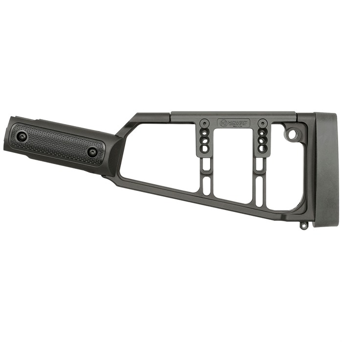 Midwest Industries MI-LS-HS Lever Stock Henry Straight Grip Black - View 2
