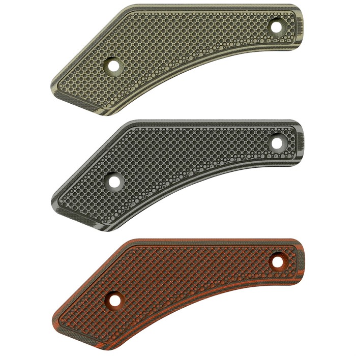 Midwest Industries Lever Stock G10 Large Pistol Grip Red-Black - View 2