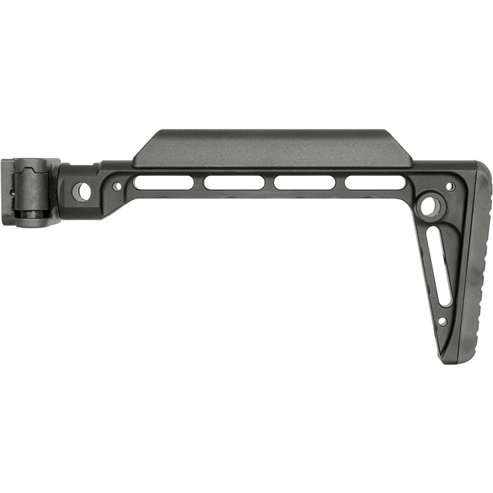 Midwest Industries MIMINSF Minimalistic Side Folding Stock Black Aluminum - View 3