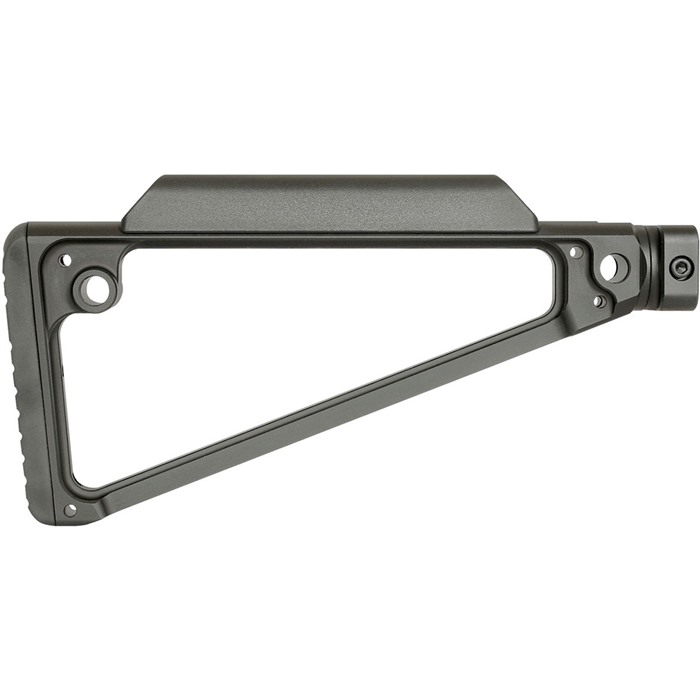 Midwest Industries MITRIF Triangle Fixed Stock Black 6061 Aluminum - View 2