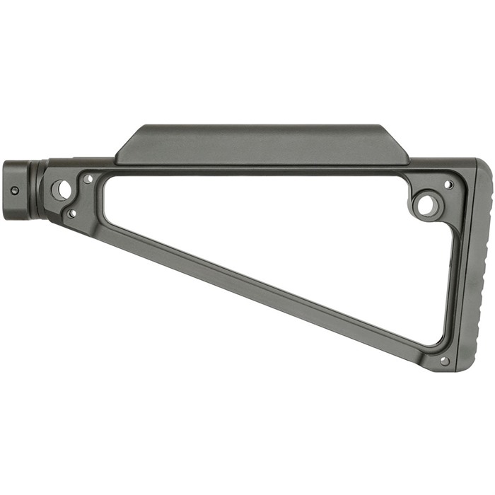 Midwest Industries MITRIF Triangle Fixed Stock Black 6061 Aluminum - View 3