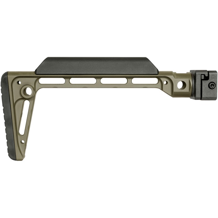 Midwest Industries MIMINSFODG Minimalistic Side Folding Stock ODG Aluminum - View 2