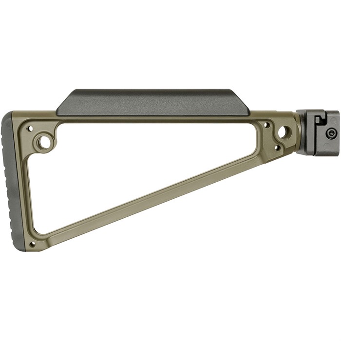 Midwest Industries MITRISFODG Triangle Side Folding Stock ODG 6061 Aluminum - View 2
