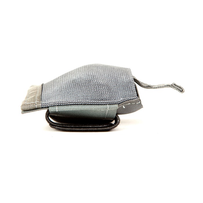 Blue Force Gear BT-DP-S-WF Small Dump Pouch Wolf Gray Belt Mount - View 2