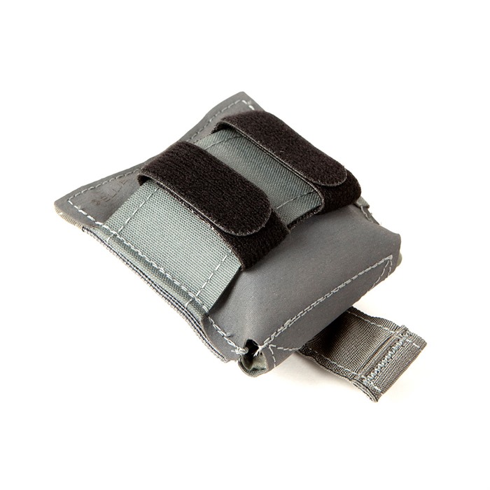 Blue Force Gear BT-DP-S-WF Small Dump Pouch Wolf Gray Belt Mount - View 3