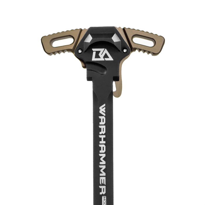 AR-15 WARHAMMER MICRO MOD2 AMBIDEXTROUS CHARGING HANDLE FDE - View 2