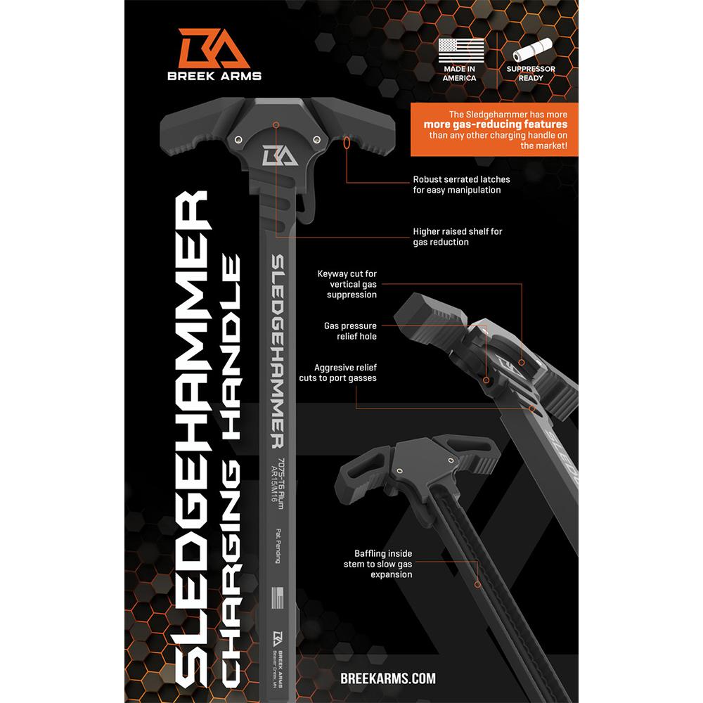 BREEK BRK6010 SLEDGEHAMMER CHRG HANDLE AR10 - View 2