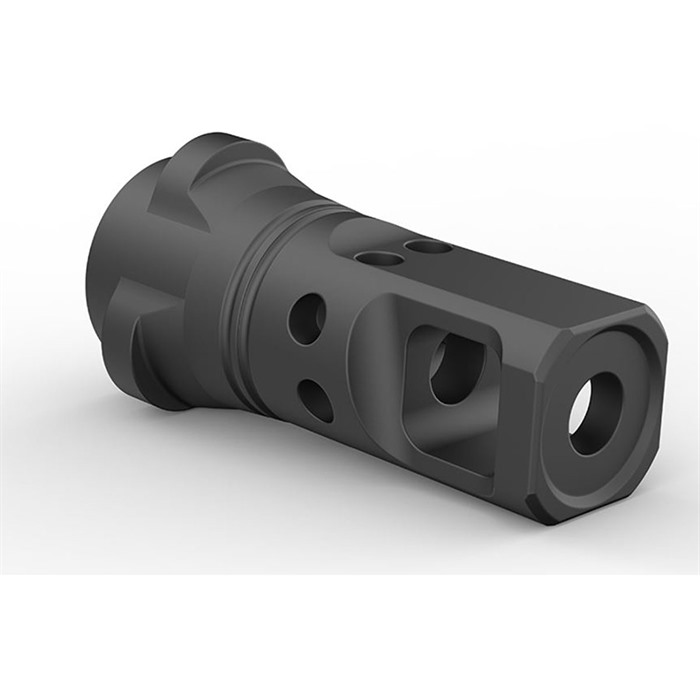 Breek Arms BRK4333 Echo Single Port Muzzle Brake 9mm 1/2x28 - View 3