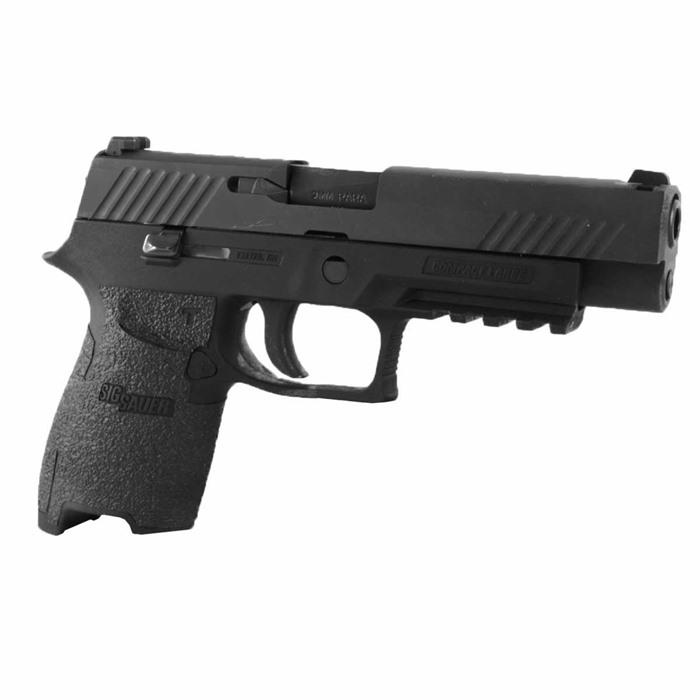 Talon Grips 001G Sig Sauer P250/P320 Compact Medium Granulated Black Grip - View 2