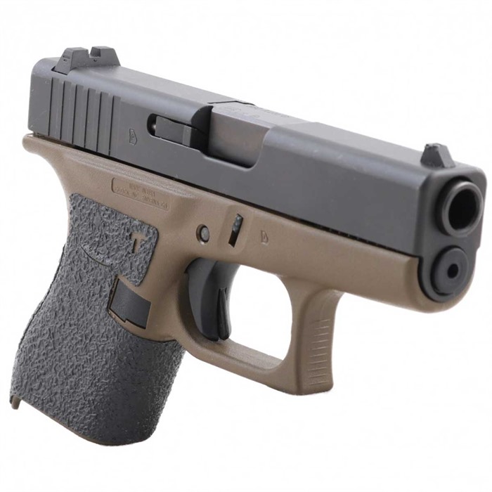 Talon 108R Adhesive Grip Textured Black Rubber for Glock 42 - View 2