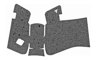 Talon Grips 382R Rubber Grip for Glock 19 23 25 32 38 Gen5 Black - View 2