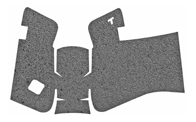Talon Grips 383R Rubber Grip for Glock 19 23 25 32 38 Gen5 Black - View 2