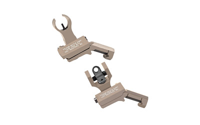 TROY SSIG-45S-HRFT-00 45 deg Battle Sight FDE HK Front Round Rear - View 2