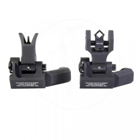 Troy Industries SSIG45SMDBT00 45 deg Offset BattleSight Set M4/Diopter Black - View 2